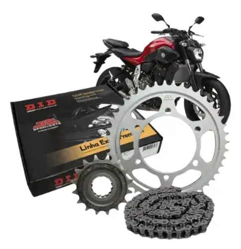 Kit Transmissão Extra Premium ( Relação) Mt07 / Tracer