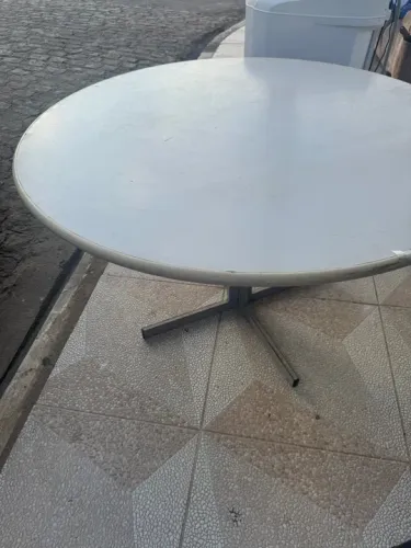 Mesa de Reunião Redonda Escritório 