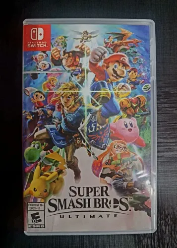 Promoção Super Smash Bros Nintendo Switch Midia Fisica( ACEITO CREDISHOP)