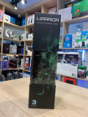 Mouse Pad Gamer Warrior Verde - Lacrado - Loja Fisica