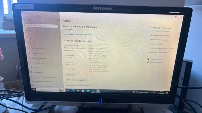 Cpu Intel Core i3 3.40GHz 8GB RAM HD 300 GB