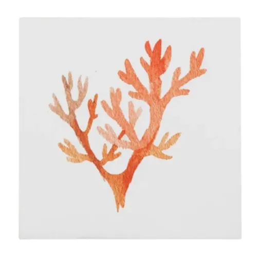 Quadro Placa Decorativa Galho Madeira 29 x 29cm