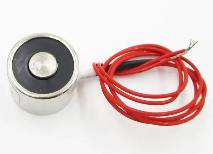 Eletro Imã 2,5 Kg Eletroímã Solenoide Imã Elétrico 12v 2,5kg Arduino AutomaçãoCOD-CP234   