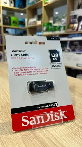 Pendrive 128GB SanDisk 3.0 - Loja Física Curitiba