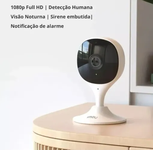 camera de segurança com cartão de memoria interno garantia de 1 ano.