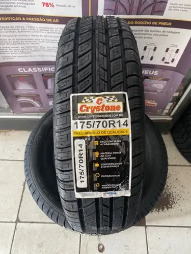 PNEU CRYSTONE VIPAL 175/70/R14 (montagem grátis)