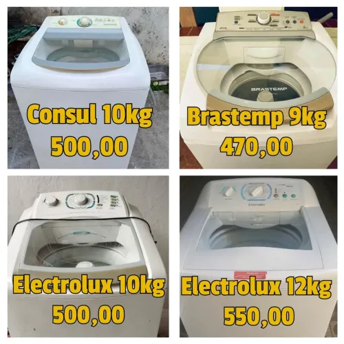 Máquina de lavar Brastemp, Electrolux Consul