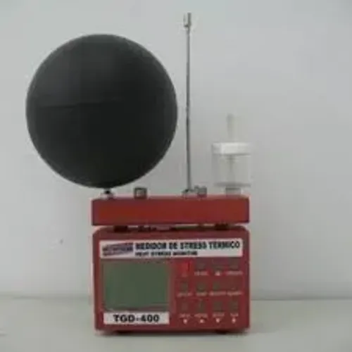 Medidor de temperatura TGD 400- revisado de acordo com a NHO 06 e com calibração RBC