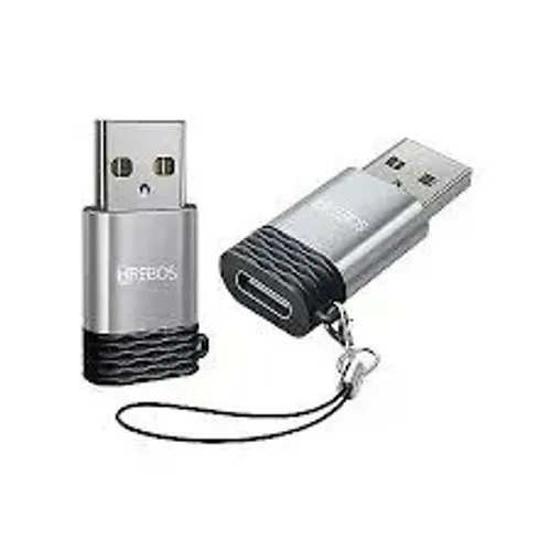 Adaptador Otg Plug 3.1 Tipo C Fêmea para USB 2.0 Macho HS-223