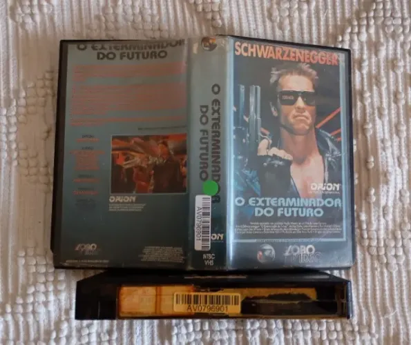 VHS Legendado O Exterminador Do Futuro Globo Vídeo