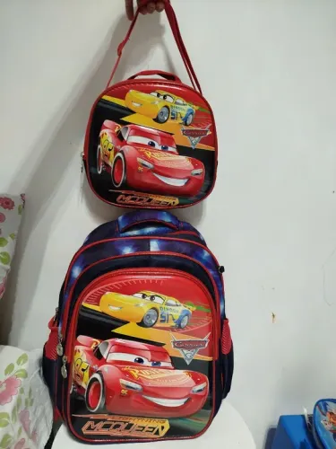Mochila + lancheira McQueen