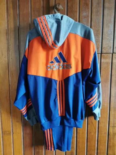 Conjunto agasalho jaqueta relíquia adidas. original, comprado em portugal, em 1998