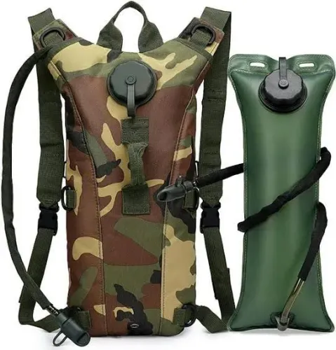 Mochila de Hidratação 3 litros Camuflada para Ciclismo