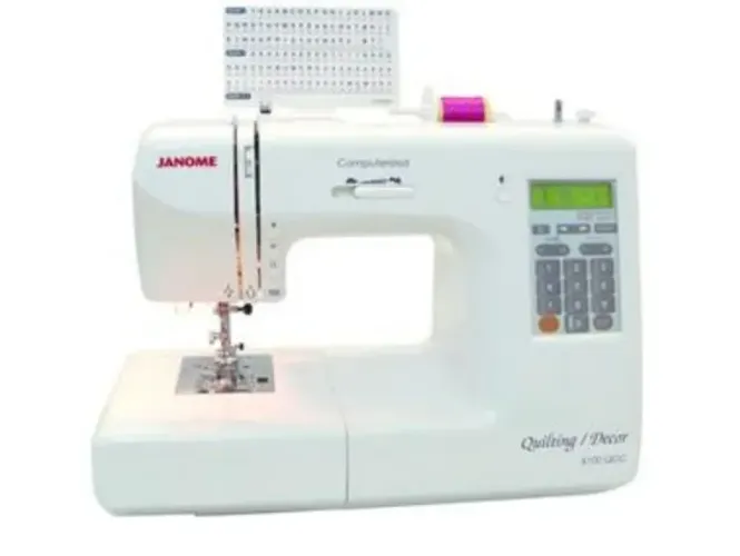 ? Máquina de Costura Janome 4100 QDC - Computadorizada, Semi Nova e em Perfeito Estado!