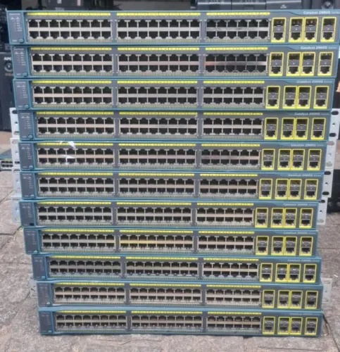 Switch Cisco Catalyst 2960G 48 Portas Gigabit 4x SFP 1G