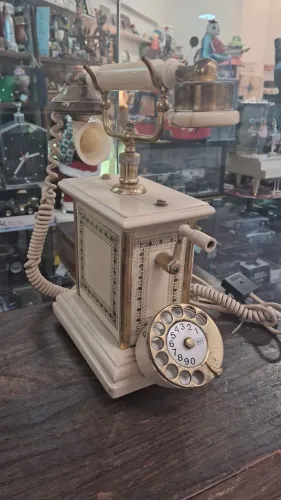 TELEART - Antigo e raro telefone teleart para decoração
