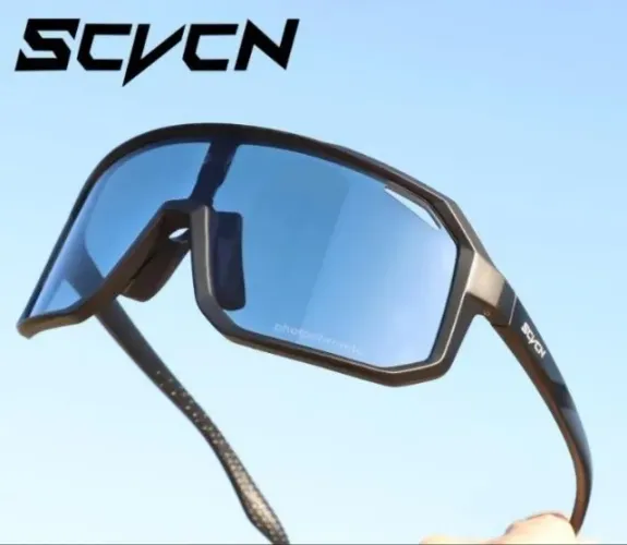 Óculos Fotocromático Esporte Pesca Bike Ciclismo Lente Uv400