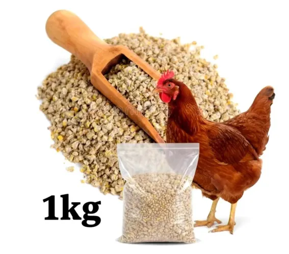 1 kg de ração postura galinha