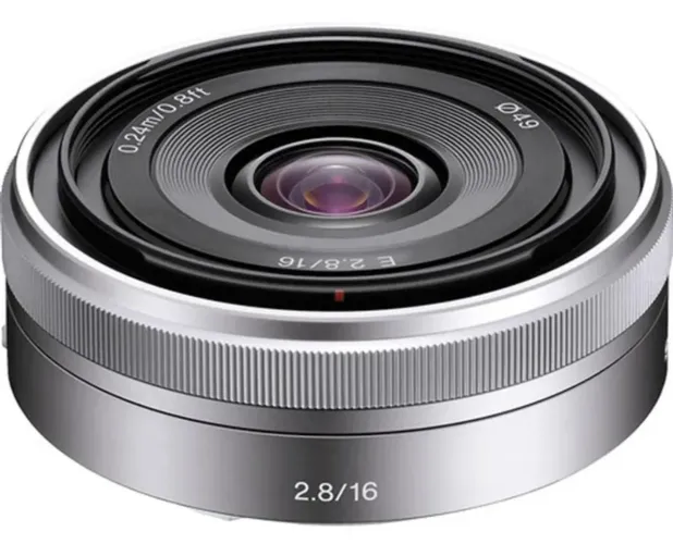 Lente de 16mm para  Pancake Sony E-mont 