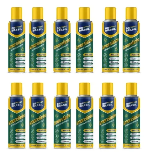 Spray Limpa Contato 1 e 1 Desingripante Br Brasil kit