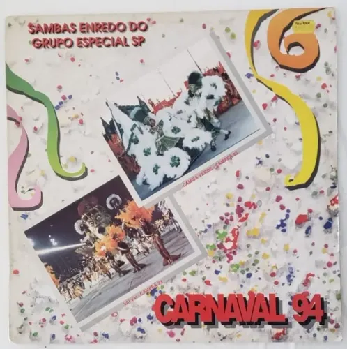 Lp Escolas de samba de São Paulo - 1994