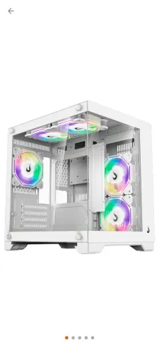 Gabinete Rise mode + 3 fan Aigo ARGB com controladora 
