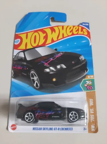 Miniatura Hot Wheels Nissan Skyline GTR HKS