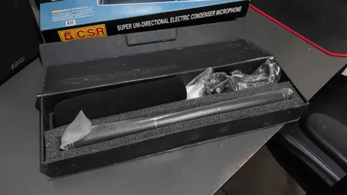 Microfone Boom CSR HT-81