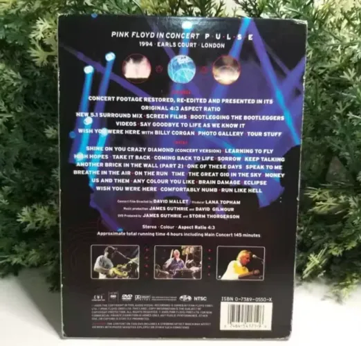 DVD DUPLO - PINK FLOYD PULSE ORIGINAL