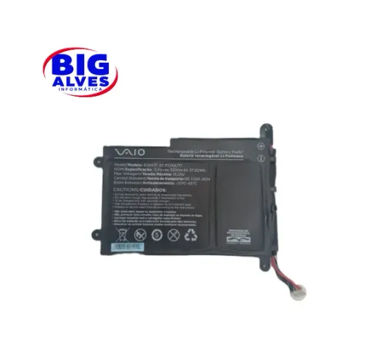  Bateria 634477 3icp7/44/77 Notebook Vaio Fe14 - 15628