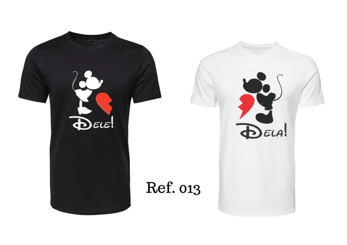 2 Camisetas para casal ( tbem LGBT)  100% algodão  ( Leia o anúncio)
