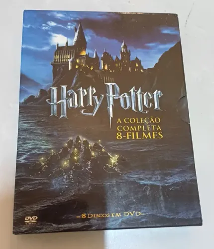 Box Harry Potter - A Coleção Completa: 8 Filmes<br>