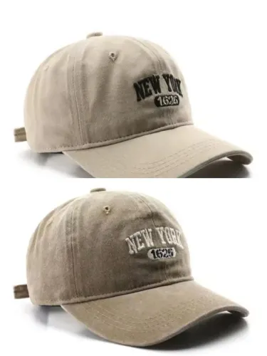 Boné New York 1625 - Bege