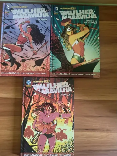 3 HQs Mulher Maravilha - Os Novos 52