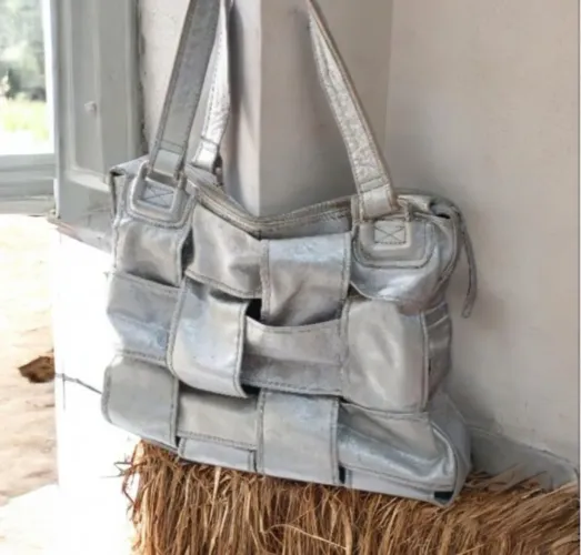 Pasta/bolsa executiva de couro