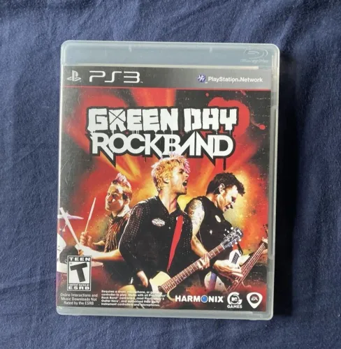 Jogo ps3 rock band green day - playstation 3