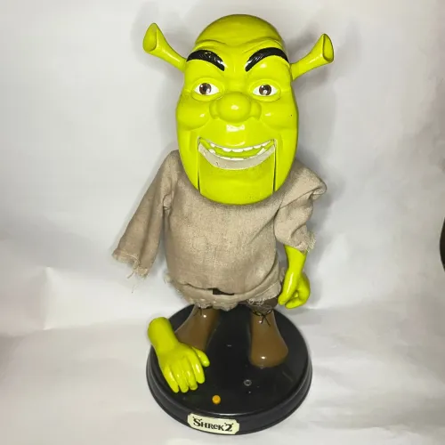 Boneco Shrek 2 DreamWorks Dances Sings 2004 Gemmy raro