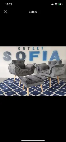 Fábrica de poltronas a partir de 199,00 só paga na entrega 