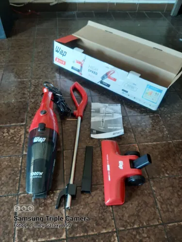 Wap Aspirador de pó 2 em 1 High Speed 1000W 127v.