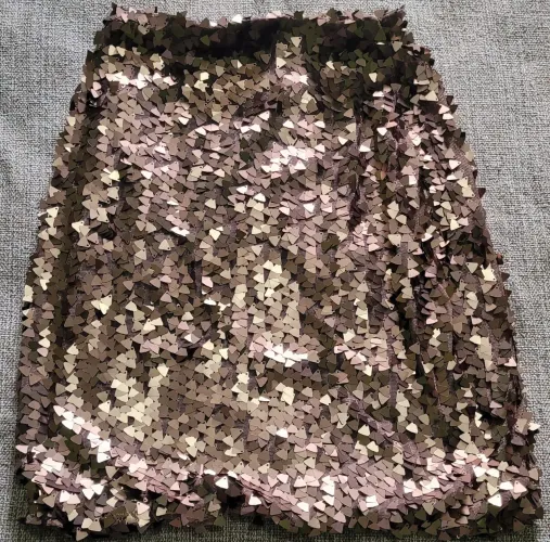 Saia de paetê Dourada