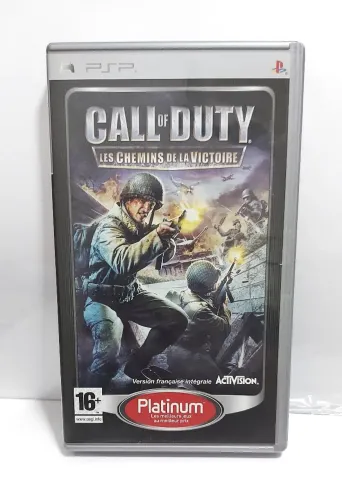 Call of Duty: Road to victory PSP (Versão francesa)