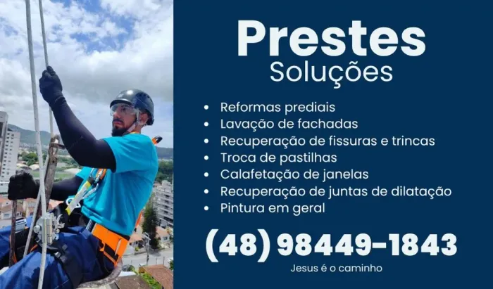 SOLUÇÕES PREDIAIS Reformas Pinturas, Serviços em altura, Pedreiros