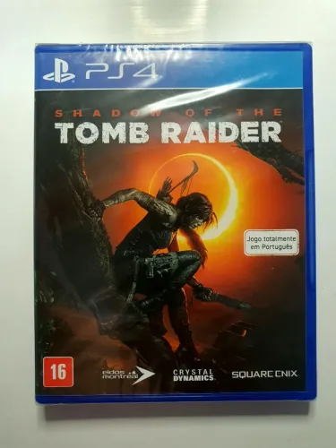 SHADOW OF THE TOMB RAIDER PS4 E PS5 EM PORTUGUÊS AVENTURA LARA CROFT JOGO NOVO LACRADO