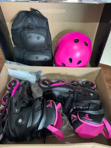 Patins usado 2 vezes numeração 37/38