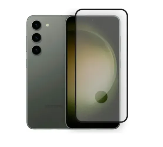 Película de Vidro 3D Samsung Galaxy S22 Com Furo Para Biometria