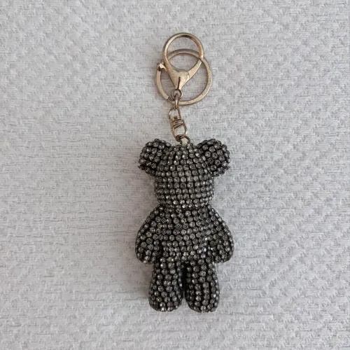 Chaveiro de cristais ursinho