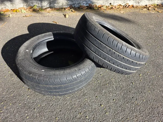 Par de Pneus 216 60 aro 16 abaixei para 400