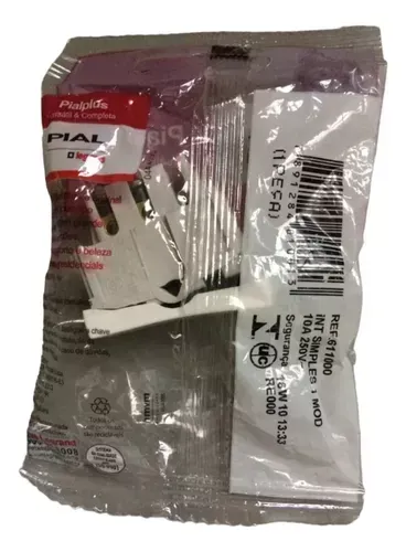 16 un - Modulo interruptor simples 61 1000 - 16 UNIDADES