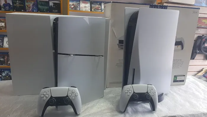 PS5 FAT DISCO. TROCO por SERIES S + VOLTA. GARANTIA, TEL E END NA 2 FOTO.