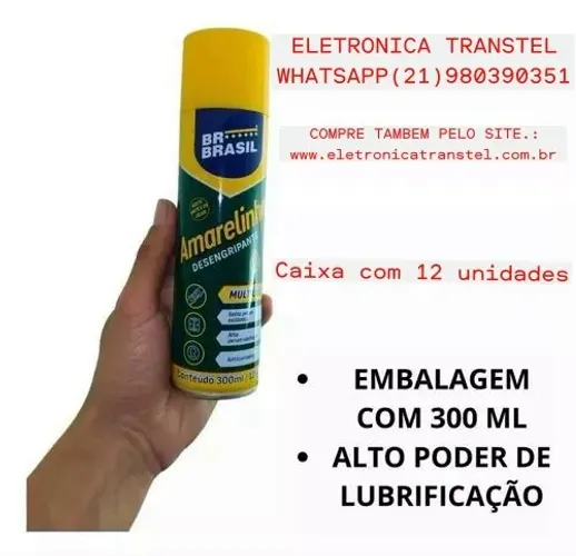 Desengripante Br Brasil 300ML/125g 12 Unidades